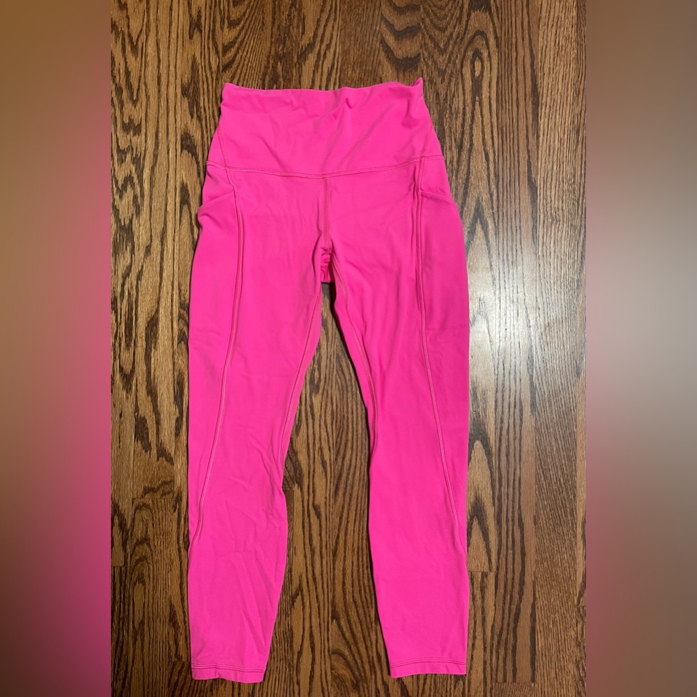 Pink Lululemon Leggings